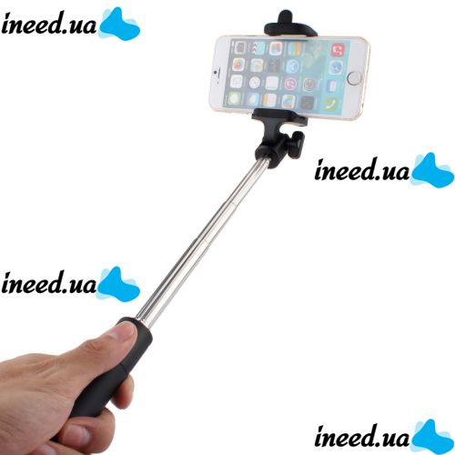 Wireless Monopod Tripod for Selfie Bluetooth Selfie Stick Locust S-018, Portable Selfie Stick 80cm, Selfie Monopod for Bluetooth for Android, IOS