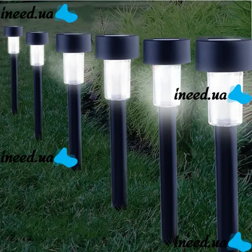 Вуличний ландшафтний світильник Solar Lawn Lamp SB - 1S на сонячній батареї 32 см, Садовий грунтовий ліхтар F-7226 - 1 для підсвічування доріжок і газонів