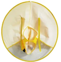 Дитячий непроникаючий дощовик парасолька Baby Rain Coat YM501 Качка Вітрозахисне пончо плащ для захисту від вітру і дощу для дітей качечка Жовтий