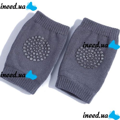 Антискользящие детские наколенники для ползанья Children Thicken Knee Protector защитные наколенники с силиконом от синяков и ушибов из хлопка