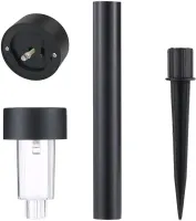 Вуличний ландшафтний світильник Solar Lawn Lamp SB - 1S на сонячній батареї 32 см, Садовий грунтовий ліхтар F-7226 - 1 для підсвічування доріжок і газонів