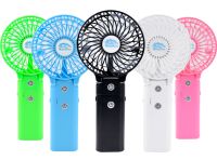 Ручний міні вентилятор Handy Mini Fan WX - 6508 USB акумуляторний настільний вентилятор трансформер зі складною ручкою і знімним акумулятором