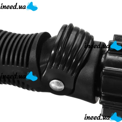 Rotating Car Brush Hose Nozzle Brush Hero for Car, Home, Garden Cleaning, Universal Car Wash Brush with Nozzles Black