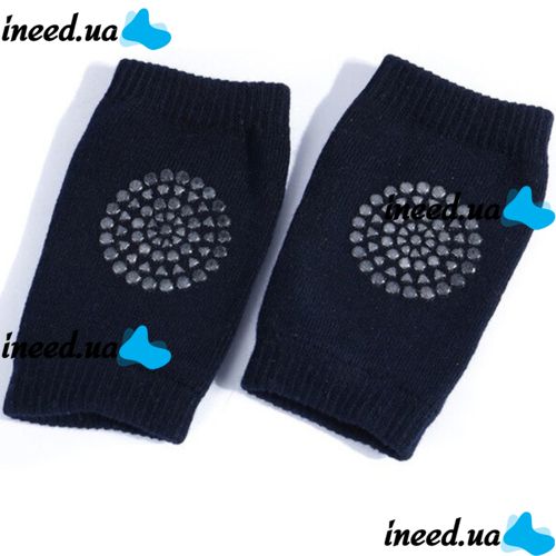 Антискользящие детские наколенники для ползанья Children Thicken Knee Protector защитные наколенники с силиконом от синяков и ушибов из хлопка