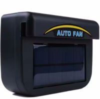 Автомобільний віконний вентилятор Solar Auto Fan на сонячній батареї з гумовою трубкою для кріплення на бічне скло, система охолодження машини