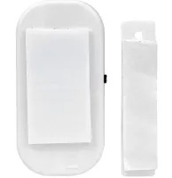 Wireless door and window alarm Door/Window Entry Alarm RL-9805, Sound with vibration sensor and sound of 90 dB RL9805 on batteries