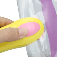 Ручной мини запайщик пакетов Type Mini Sealing 10x4 см, запаиватель упаковщик для хранения продуктов и вещей в полиэтиленовых пакетах на батарейках