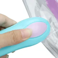 Ручной мини запайщик пакетов Type Mini Sealing 10x4 см, запаиватель упаковщик для хранения продуктов и вещей в полиэтиленовых пакетах на батарейках