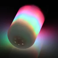 LED Decorative Bulb LED Flame Light E27 9W with RGB Corn-shaped Flame Effect in the Cartridge 2200K Color Lamp with Imitation Fire