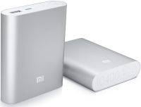 Портативное зарядное устройство Xiaomi MI Power Bank 10400 mAh внешний аккумулятор для телефона IOS Android, универсальный повербанк 2.1А USB