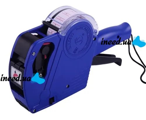 Single-line etiquette pistol EOS5500 for sticker price tags and labels, Hand gun for price marking, Marker 1 line of 8 digits