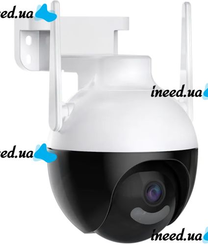 Вулична камера 360 відеоспостереження 6 МП IP CAMERA AP EZVIZ QF300 поворотна WiFi відеокамера з нічною зйомкою і датчиком руху 6 mp і блок живлення