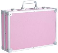Miss Young GM20250 Cosmetics Gift Set 93 items Makeup eye shadow glosses blush powder and brushes in case Pink