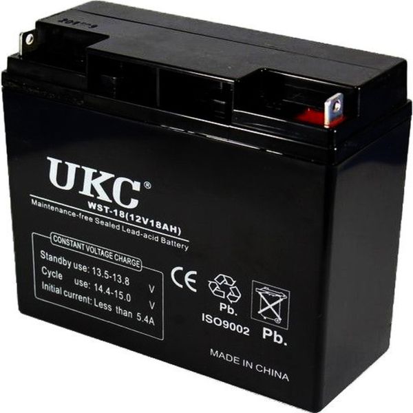 Universal battery UKC 12V 18Ah WST-18 (Battery 12V 18Ah)