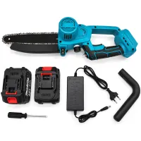 Makita DUC101Z 48V 5Ah 8" Cordless Mini Chain Saw for 2 Batteries, Brushless Electric Saw with Semi-Automatic Chain Lubrication in a Makita Case