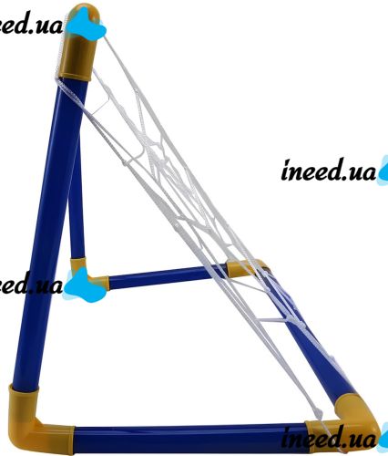 Anjanle Football Net AZ881 Kids Play Set 56cm Folding Mini Football Goal with Pump and Soccer Ball