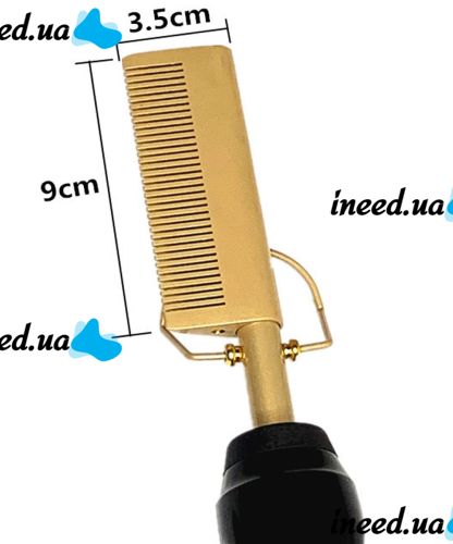 Гребінець-випрямляч для волосся High Heat Brush 40W електричний гребінь, гребінець випрямляч з насадкою для випрямлення, розгладження волосся