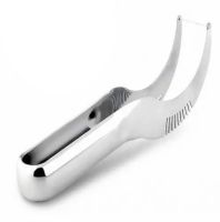 Ніж для чищення і нарізування кавуна і дині часточками Angurello Genietti Watermelon Slicer, Слайсер для фігурної нарізки кавунів 24.5 см, Кавурезка