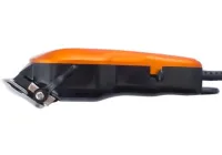 Профессиональная проводная машинка для стрижки волос Gemei GM-1005 4 насадки 15W, Триммер GM1005 с поворотным регулятором длины со съемными насадками