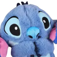 Інтерактивна м'яка іграшка дихаючий стіч Stich 30 см, Музичний плюшевий нічник стіч з ефектом дихання на батарейках для новонароджених дітей