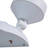 Вуличний настінний світлодіодний ліхтар прожектор Cordless Night Eyes ULK-N22 з датчиком руху, бездротовий світильник на стіну від батарейок Білий
