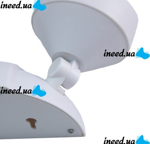 Вуличний настінний світлодіодний ліхтар прожектор Cordless Night Eyes ULK-N22 з датчиком руху, бездротовий світильник на стіну від батарейок Білий