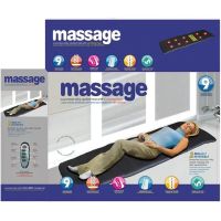 Vibrating Massage mattress, Massage Mats with heating and remote control, electric vibration massage massager for the whole body