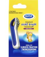 Масажний скребок для п'ят Scholl Instant Hard Skin Remover Шоль для глибокого чищення, видалення і пом'якшення огрубілої шкіри, натоптишів мозолів