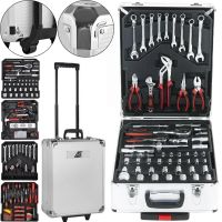 Автомобільний набір інструментів Tool Set MD-16064 187 предметів з тріскачкою для машини і вдома Комплект ручного інструменту MAG-835 у валізі