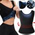 Жіноча стягуюча майка Sweat Shaper Women's для схуднення з ефектом сауни, Майка сауна для заняття спортом для жінок M/L XL / XXL Чорна