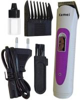 Беспроводная окантовочная машинка Kemei KM-7013 для стрижки волос с регулируемой насадкой, Беспроводной триммер бритва для окантовки бороды и усов