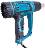 Промисловий мережевий фен Makita HG5030K 1600W з 4 насадками 2 режими для пайки зняття фарби і термоусадки, тепловий будівельний фен від мережі