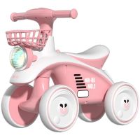 Bambi X-625 children's 4-wheeled treadmill with sound and light effects, HB-QL balance bike for children