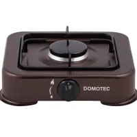 Настільний газовий таганок плита Domotec MS-6601 на 1 конфорку, газова плита