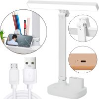 Настольная сенсорная лампа Digad 1963 с Power bank USB на аккумуляторе 5W 6000 mah, Складная аккумуляторная LED лампа фонарь 48LED 3 режима