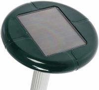 Отпугиватель кротов и грызунов на солнечной батарее Solar Rodent Repeller ультразвуковой прибор кротоотпугиватель для отпугивания вредителей 6Х3.5 см