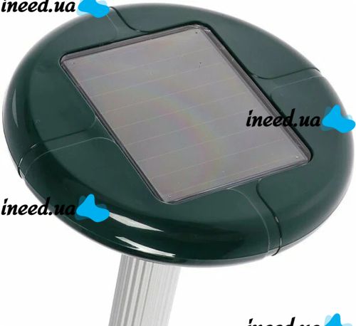Отпугиватель кротов и грызунов на солнечной батарее Solar Rodent Repeller ультразвуковой прибор кротоотпугиватель для отпугивания вредителей 6Х3.5 см