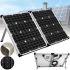 Solar Board FOLD 80W 18V 67x45x3.5cm folding polycrystalline solar panel, 670x450x35mm folding solar panel for solar charging