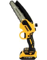 Набір електроінструментів DeWalt акумуляторна газонокосарка тример DCMST156N з колесами, Ланцюгова пила DCM160N 2 акумулятори для трави і кущів