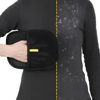 Двостороння рукавичка Pet Hair Removal Glove PL-23 для видалення шерсті тварин, електростатична щітка для прибирання ворсу, пилу та волосся 24х16 см