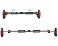 RPM Sports DL-413 65-100 cm telescopic pull-up bar with level and rings, door bar AND5364