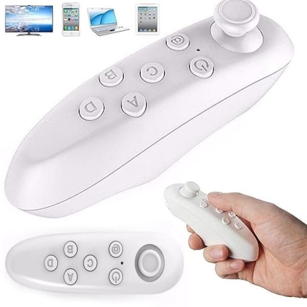 Джойстик для VR BOX очков Controller T2 Bluetooth геймпад, Универсальный пульт управления к очкам виртуальной реальности Android PC, IOS Белый