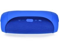 Large Wireless Music Speaker T&G Booms Box Big Blue with Handle, Portable Bluetooth Speaker Style T&G Boombox USB AUX for Android IOS