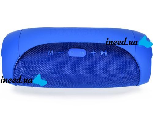 Large Wireless Music Speaker T&G Booms Box Big Blue with Handle, Portable Bluetooth Speaker Style T&G Boombox USB AUX for Android IOS