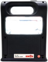 Портативная солнечная станция CcLamp CL-12 30W аккумуляторный светодиодный LED фонарь повербанк с 2 лампочками на солнечной батареи Power Bank