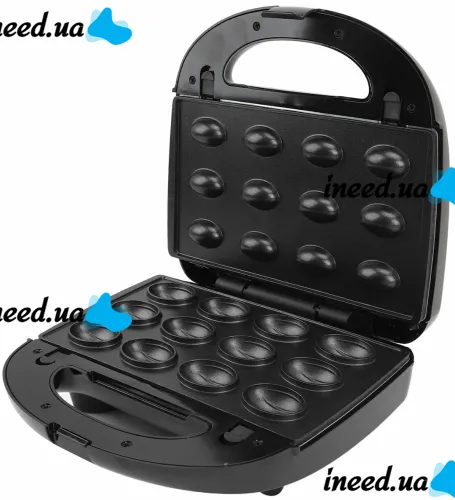 Electric sandwich maker Bitek BT-224 6 in 1 750W sandwich maker, grill, waffle maker, peanut maker with removable non-stick molds from the network