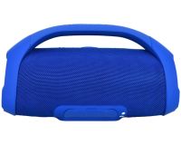 Large Wireless Music Speaker T&G Booms Box Big Blue with Handle, Portable Bluetooth Speaker Style T&G Boombox USB AUX for Android IOS