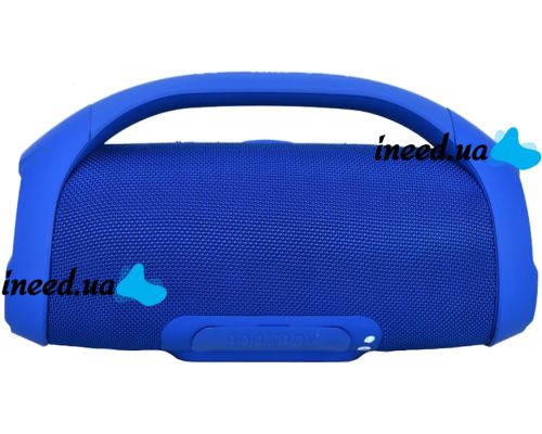 Large Wireless Music Speaker T&G Booms Box Big Blue with Handle, Portable Bluetooth Speaker Style T&G Boombox USB AUX for Android IOS