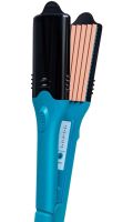 Curling iron straightener 3D Hair Printing Iron XL-619 for straightening hair with nozzles with a pattern, Forceps 5 plates with ceramic coating and glove