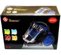 Domotec MS-4407 3.5L 4600W electric bulb vacuum cleaner without bag c turbo brush Blue
